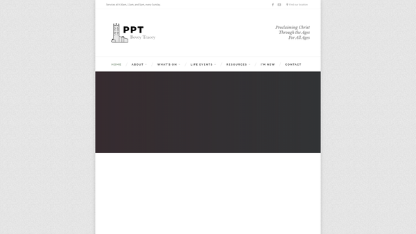 Screenshot of the The Parochial Church Council Of The Ecclesiastical Parish Of St Peter,st Paul And St Thomas Of Canterbury,bovey Tracey. website