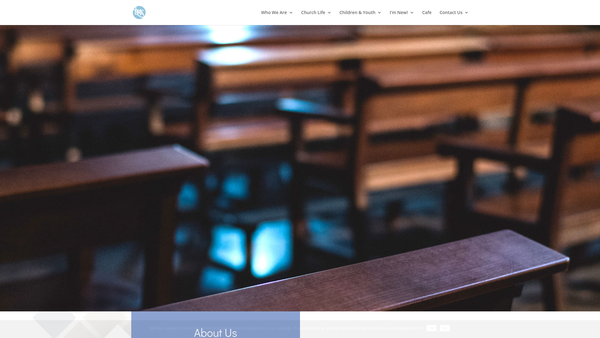 Screenshot of the Littleover Methodist Church website