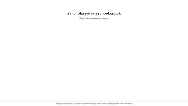 Screenshot of the Friends Of St Nicholas' School, Old Marston website