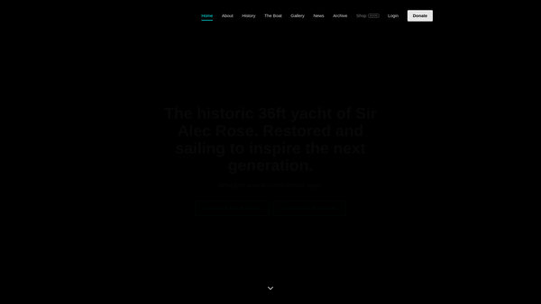 Screenshot of the Around And Around website
