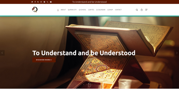 Screenshot of the Q Fatima Limited website