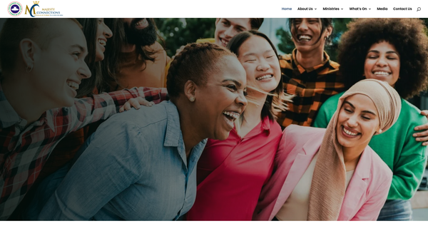 Screenshot of the Redeemed Christian Church Of God - Majesty Connections website
