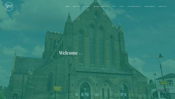 Screenshot of the The Parochial Church Council Of The Ecclesiastical Parish Of Saint John With Saint James, West Ealing website