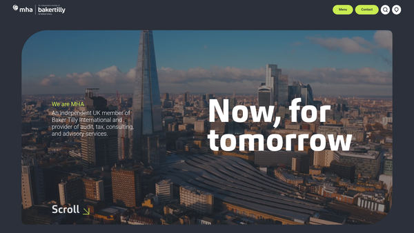 Screenshot of the The Advance Charitable Fund UK website