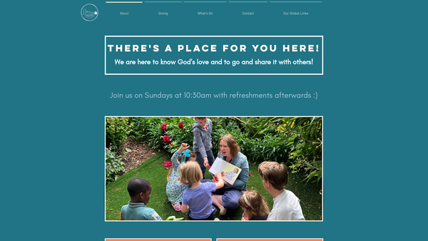 Screenshot of the Greenhill Methodist Church, Sheffield website