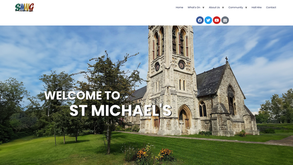 Screenshot of the The Parochial Church Council Of The Ecclesiastical Parish Of St Michael, Wood Green With St Gabriel, Bounds Green And St Michael-At-Bowes website