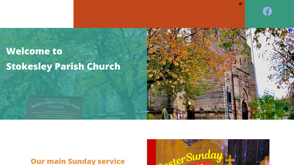 Screenshot of the The Parochial Church Council Of The Ecclesiastical Parish Of Ss Peter And Paul Stokesley With St Martin Seamer website