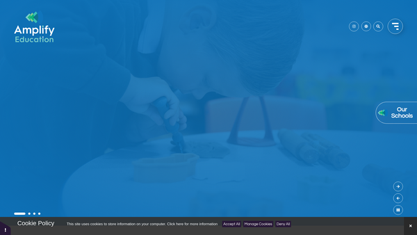 Screenshot of the Trust In Learning Limited website
