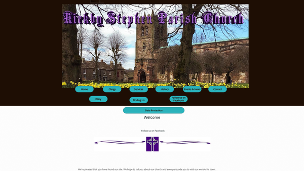 Screenshot of the The Parochial Church Council Of The Ecclesiastical Parish Of Kirkby Stephen With Mallerstang, Crosby Garrett And Soulby website