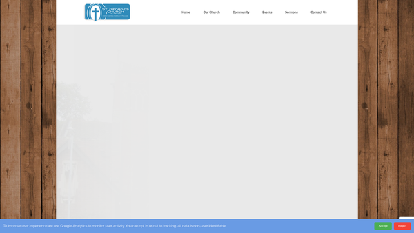 Screenshot of the The Parochial Church Council Of The Ecclesiastical Parish Of The Glascote & Stonydelph Team website