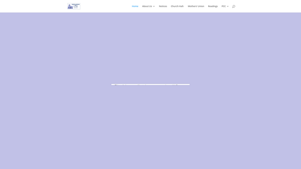 Screenshot of the The Parochial Church Council Of The Ecclesiastical Parish Of Church Hulme website