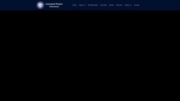 Screenshot of the Liverpool Prayer Fellowship website