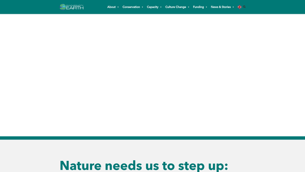 Screenshot of the Synchronicity Earth website