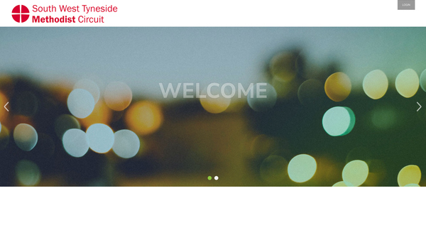 Screenshot of the South West Tyneside Methodist Circuit website
