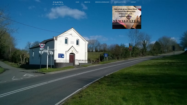 Screenshot of the Griffydam Wesleyan Reform Church website