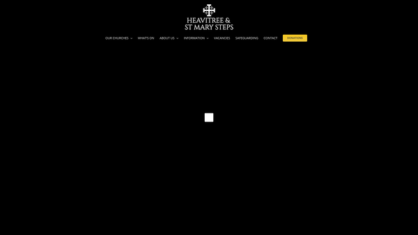Screenshot of the The Parochial Church Council Of The Ecclesiastical Parish Of The Heavitree Team Ministry website