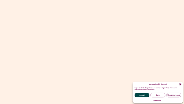 Screenshot of the AMP Music Yorkshire website