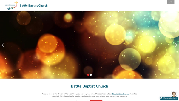 Screenshot of the Life With Hope Trust website
