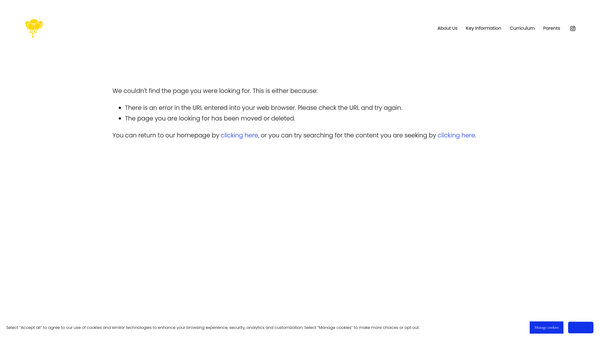 Screenshot of the The Friends Of Goldfield School website