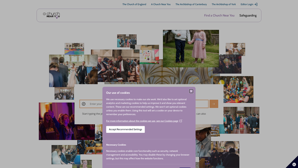 Screenshot of the The Parochial Church Council Of The Ecclesiastical Parish Of Kenwyn With St Allen website