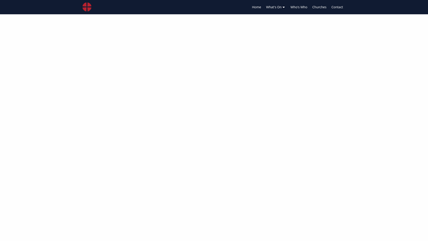 Screenshot of the Hinckley Methodist Circuit website