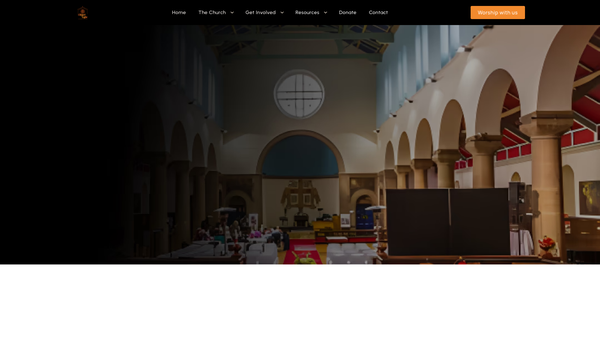 Screenshot of the Maximum Impact Christian Centre website