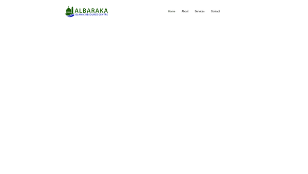 Screenshot of the Albaraka Islamic Resources Centre (Airc) website