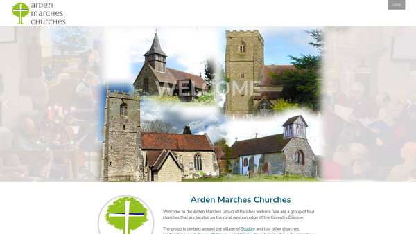 Screenshot of the The Parochial Church Council Of The Ecclesiastical Parish Of Studley With Mappleborough Green website