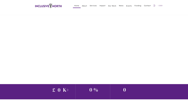 Screenshot of the Lancashire Bme Network website