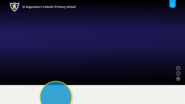 Screenshot of the St Augustines Rc School Parents Association Solihull website