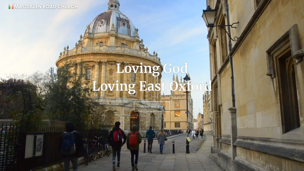 Screenshot of the Magdalen Road Evangelical Free Church website