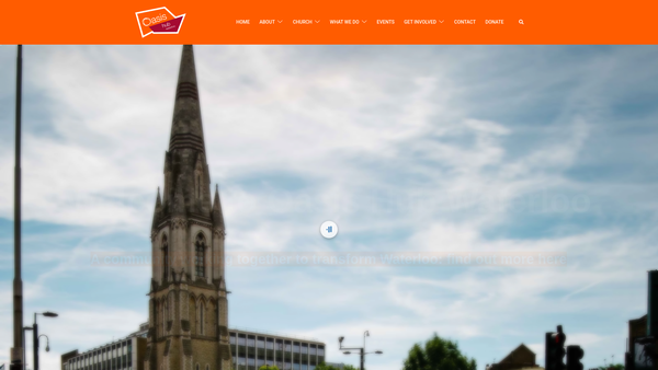 Screenshot of the Oasis Community Hub : Waterloo website