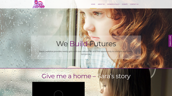 Screenshot of the Bayis Lepleitos website