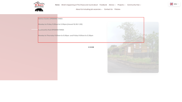 Screenshot of the Chase Nc Ltd website