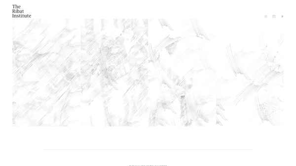 Screenshot of the The Ribat Institute website