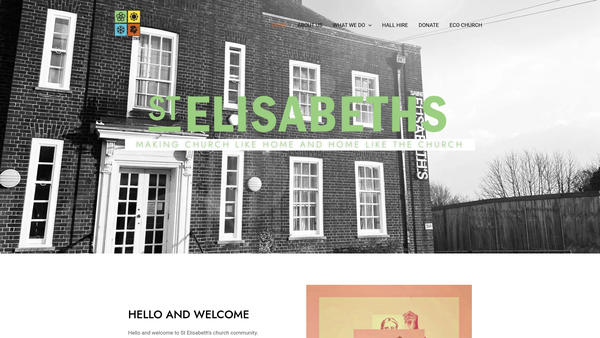 Screenshot of the The Parochial Church Council Of The Ecclesiastical Parish Of St Elisabeth,eastbourne website