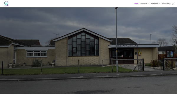 Screenshot of the Queensway Chapel (Melksham) website