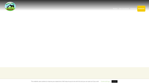 Screenshot of the Severn Valley Donkey And Dog Rescue website