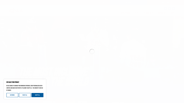 Screenshot of the Boccia England Limited website