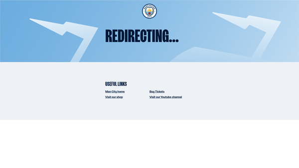 Screenshot of the Manchester City F.C. City In The Community Foundation website