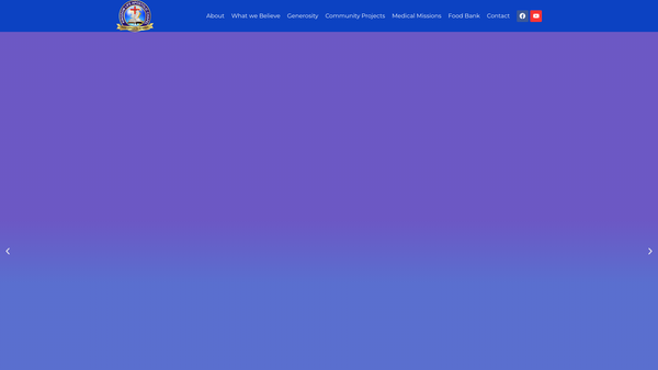 Screenshot of the Kingdom Life Apostolic Chapel website