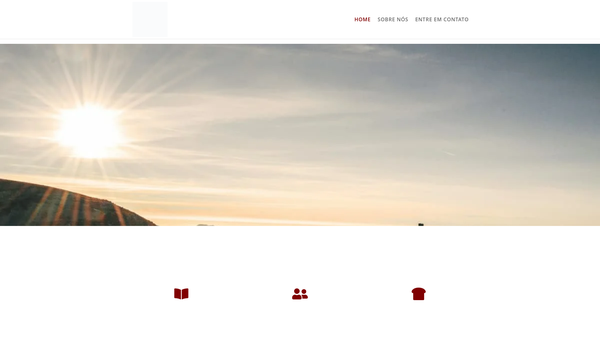Screenshot of the Igreja Crista Nova Alianca website