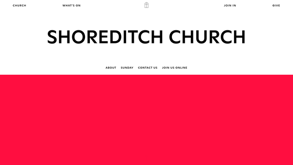 Screenshot of the The Parochial Church Council Of The Ecclesiastical Parish Of St Leonard Shoreditch website