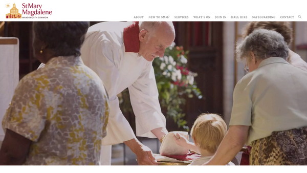 Screenshot of the The Parochial Church Council Of The Ecclesiastical Parish Of St Mary Magdalene, Wandsworth Common, London, Sw17 7hp website