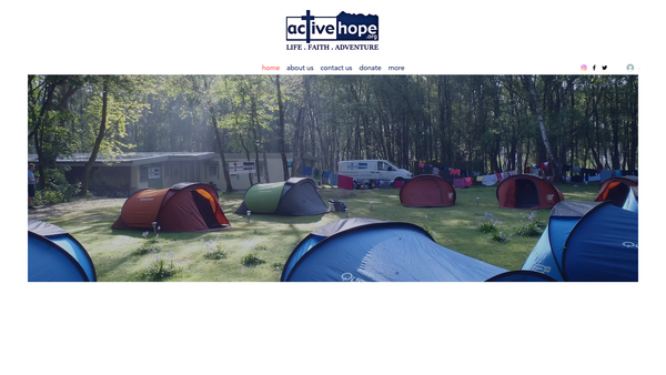 Screenshot of the Active Hope website