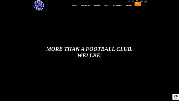 Screenshot of the St. Matthew's Project website