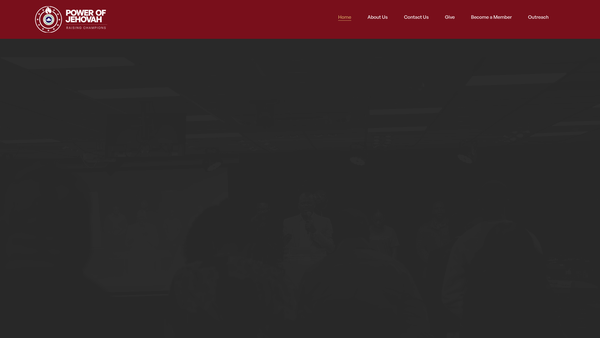 Screenshot of the The Redeemed Christian Church Of God-Rccg Power Of Jehovah Essex website