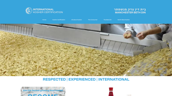 Screenshot of the Mbd Community Mikvah Ltd website