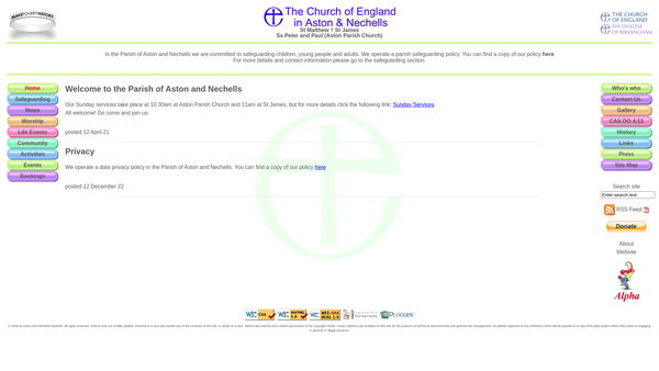 Screenshot of the Can Do 4:13 website