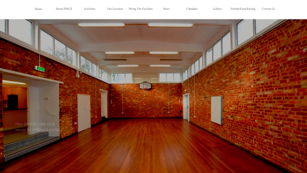 Screenshot of the South Bookham Space Limited website